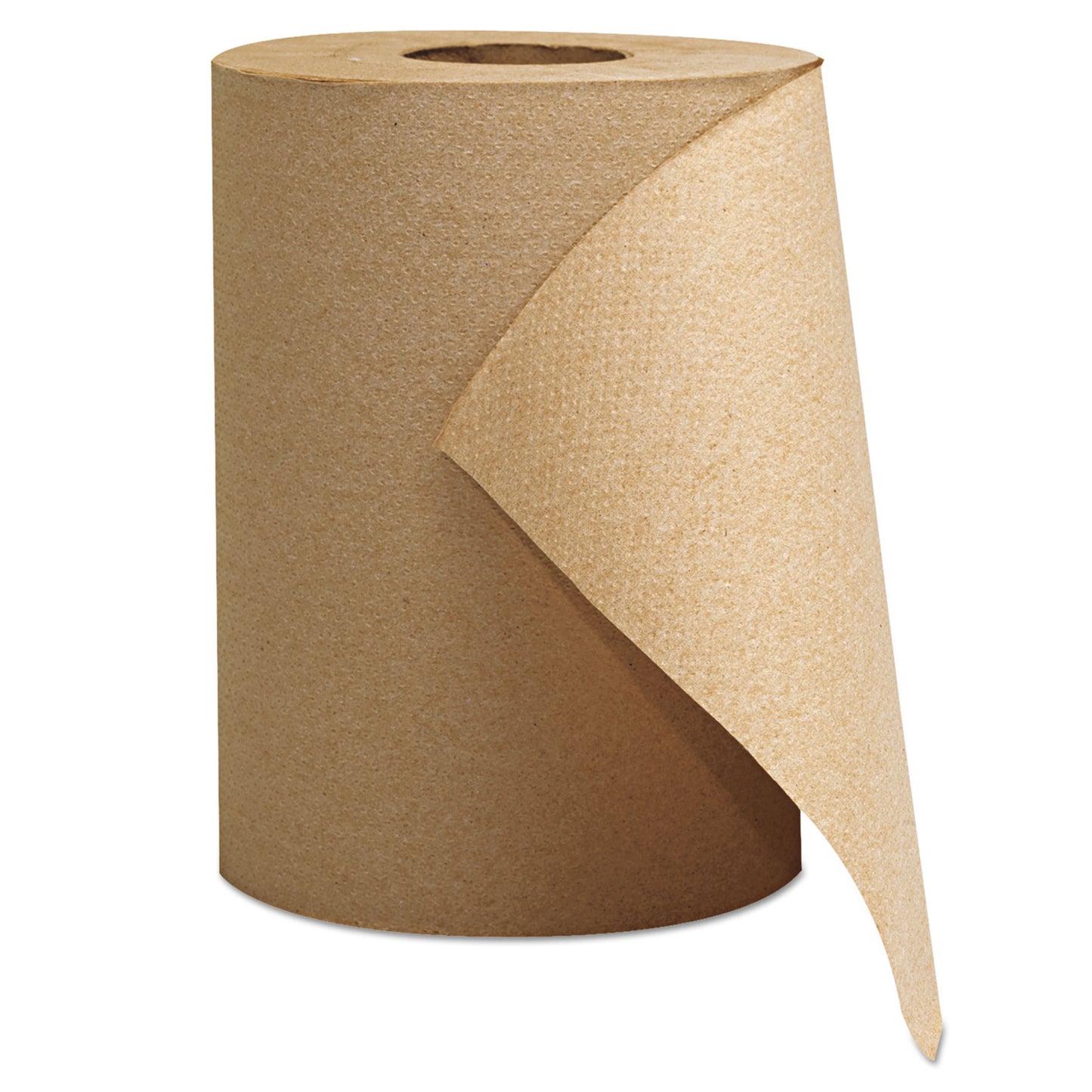 GEN® Hardwound Paper Towels, Brown, 8" x 300-ft. Rolls, 12 Rolls (GEN1804)