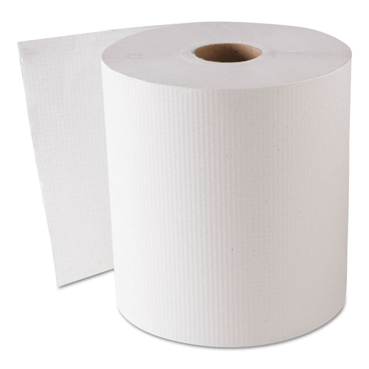 GEN® Hardwound Roll Paper Hand Towels, White, 800-ft., 6 Rolls (GEN1820)