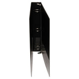 Universal Economy Round Ring View Binder, 3 Rings, 1.5" Capacity, 11 x 8.5, Black (UNV20971)