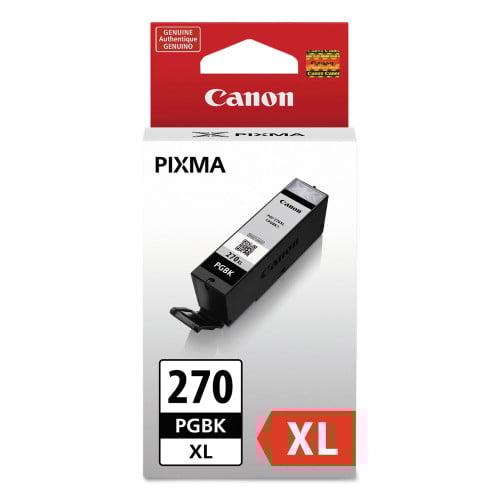 Canon 0319C001 (PGI-270XL) High-Yield Ink, Pigment Black