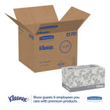 Kleenex Hand Towels, POP-UP Box, Cloth, 1-Ply, 9 x 10.5, Unscented, White, 120/Box, 18 Boxes/Carton (01701CT)