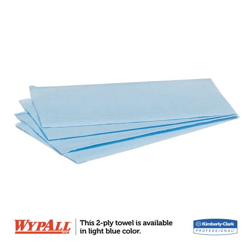 WypAll L10 Windshield Towels, Blue (05120)