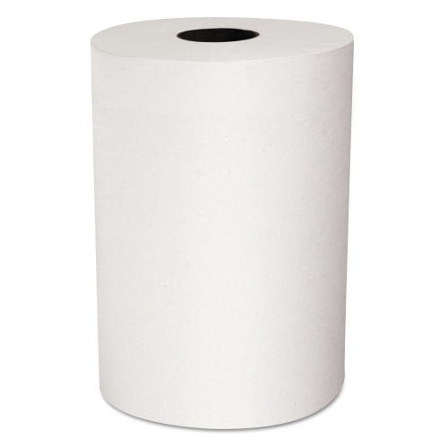 Scott Slimroll Towels, Absorbency Pockets, 8" x 580 ft, White, 6 Rolls/Carton (12388)
