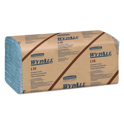 WypAll L10 Windshield Towels, Blue (05120)
