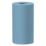 WypAll General Clean X60 Cloths, Small Roll, 13.5 x 19.6, Blue, 130/Roll, 6 Rolls/Carton (35431)