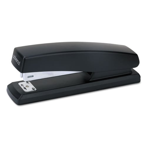 Universal Economy Full-Strip Stapler, 20-Sheet Capacity, Black (UNV43118)