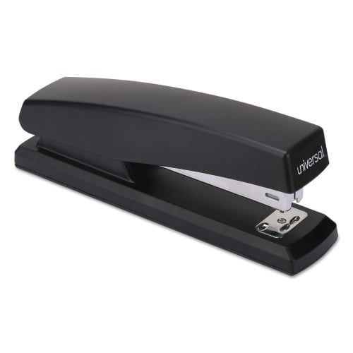 Universal Economy Full-Strip Stapler, 20-Sheet Capacity, Black (UNV43118)