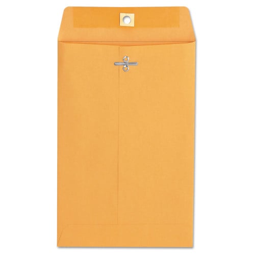 Universal Kraft Clasp Envelope, #55, Square Flap, Clasp/Gummed Closure, 6 x 9, Brown Kraft, 100/Box (UNV35260)