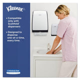 Kleenex Premiere Folded Towels, 1-Ply, 7.8 x 12.4, White, 120/Pack, 25 Packs/Carton (13253)