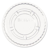 Dart Portion/Souffle Cup Lids, Fits 0.5 oz to 1 oz Cups, PET, Clear, 125 Pack, 20 Packs/Carton (PL100N)