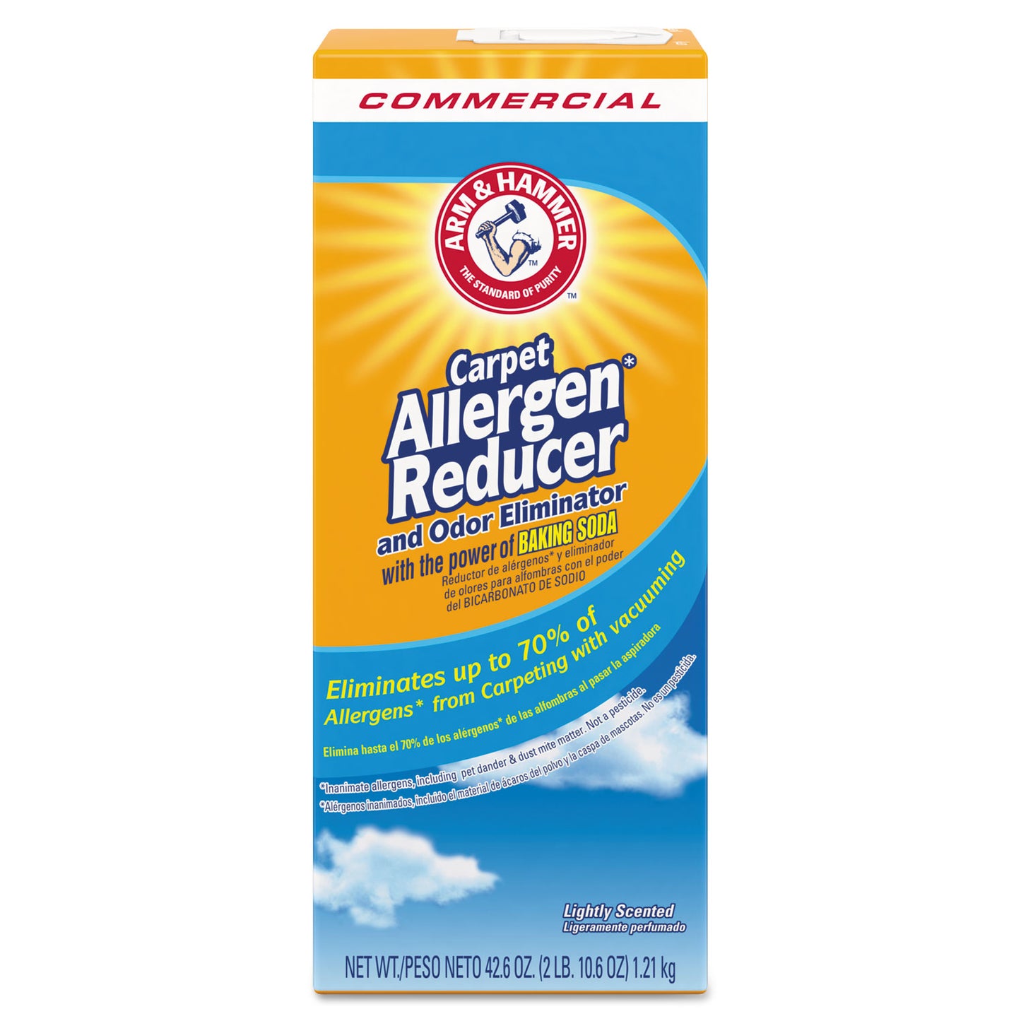 Arm & Hammer Carpet and Room Allergen Reducer and Odor Eliminator, 42.6 oz Box, 9/Carton (3320084113CT)