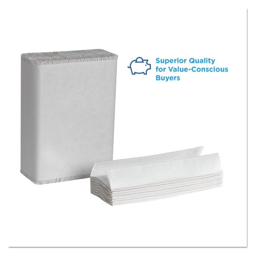 Pacific Blue™ Select C-Fold Paper Towels, 1-Ply, White, 2400 Towels (20241)