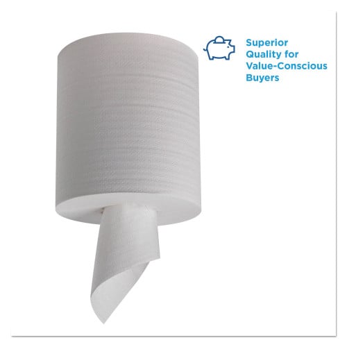 Georgia Pacific Professional Pacific Blue Select 2-Ply Center-Pull Perf Wipers, 2-Ply, 8.25 x 12, White, 520/Roll, 6 Rolls/Carton (44000)