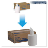 Georgia Pacific Professional Pacific Blue Select 2-Ply Center-Pull Perf Wipers, 2-Ply, 8.25 x 12, White, 520/Roll, 6 Rolls/Carton (44000)