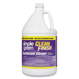 simple green Clean Finish Disinfectant Cleaner, 1 gal Bottle, Herbal, 4/CT (01128)