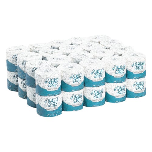 Georgia Pacific Professional Angel Soft ps Premium Bathroom Tissue, Septic Safe, 2-Ply, White, 450 Sheets/Roll, 40 Rolls/Carton (16840)