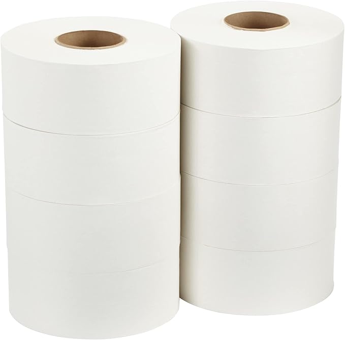 Georgia-Pacific Pacific Blue Select 2-Ply Jumbo Jr. 9'' Toilet Paper by GP PRO (Georgia-Pacific),13728,1,000 Linear Feet Per Roll,8 Rolls Per Case