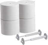 Georgia-Pacific Angel Soft Professional Series Compact Premium Embossed Coreless 2-Ply High-Capacity Toilet Paper by GP PRO,White,19371,750 Sheets Per Roll,36 Rolls Per Case