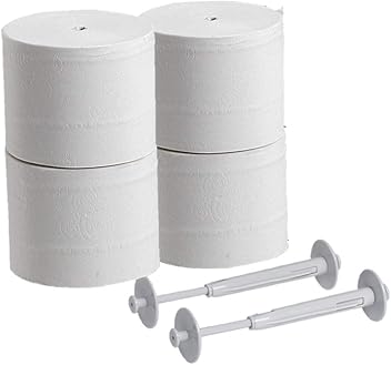 Georgia-Pacific Angel Soft Professional Series Compact Premium Embossed Coreless 2-Ply High-Capacity Toilet Paper by GP PRO,White,19371,750 Sheets Per Roll,36 Rolls Per Case