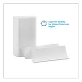 Pacific Blue® Select Multifold Paper Towels, 2-Ply, White, 2000 Towels (21000)