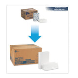 Pacific Blue® Z-Fold Paper Towels, White, 2-Ply, 2200 Towels (20887)