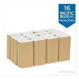 Pacific Blue™ Basic Multifold Paper Towels, 1-Ply, White, 4000 Towels (20204)