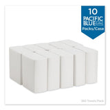 Pacific Blue™ Ultra Z-Fold Paper Towels, 1-Ply, White, 2600 Towels (20885)