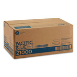 Pacific Blue® Select Multifold Paper Towels, 2-Ply, White, 2000 Towels (21000)