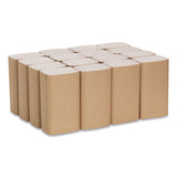 Pacific Blue® Singlefold Paper Towels, 1-Ply, Brown, 4000 Towels (23504)