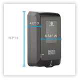 Georgia Pacific Professional Pacific Blue Ultra Automated Touchless Soap/Sanitizer Dispenser, 1,000 mL, 6.54 x 11.72 x 4, Black (53590)