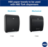 Tork Hand Towel Roll Natural White H80, Universal, 100% Recycled Fiber, 6 Rolls x 800 ft, 8031400, 6 Count (Pack of 1)