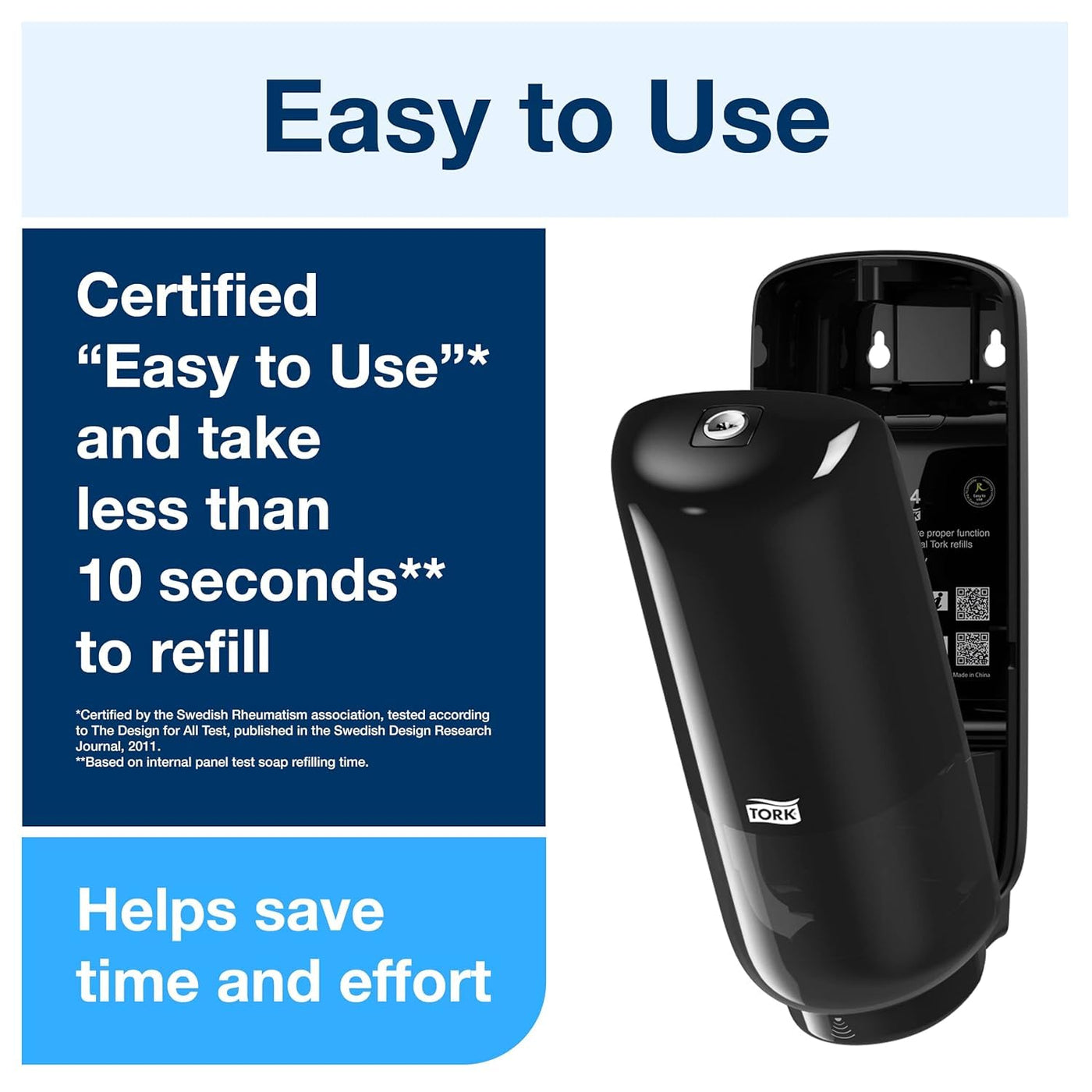 Tork Odor-Control Hand Soap Liquid S4 Gentle, Perfume-Free, Compatible with S4 Dispensers 6 x 1L Bottles (400020)