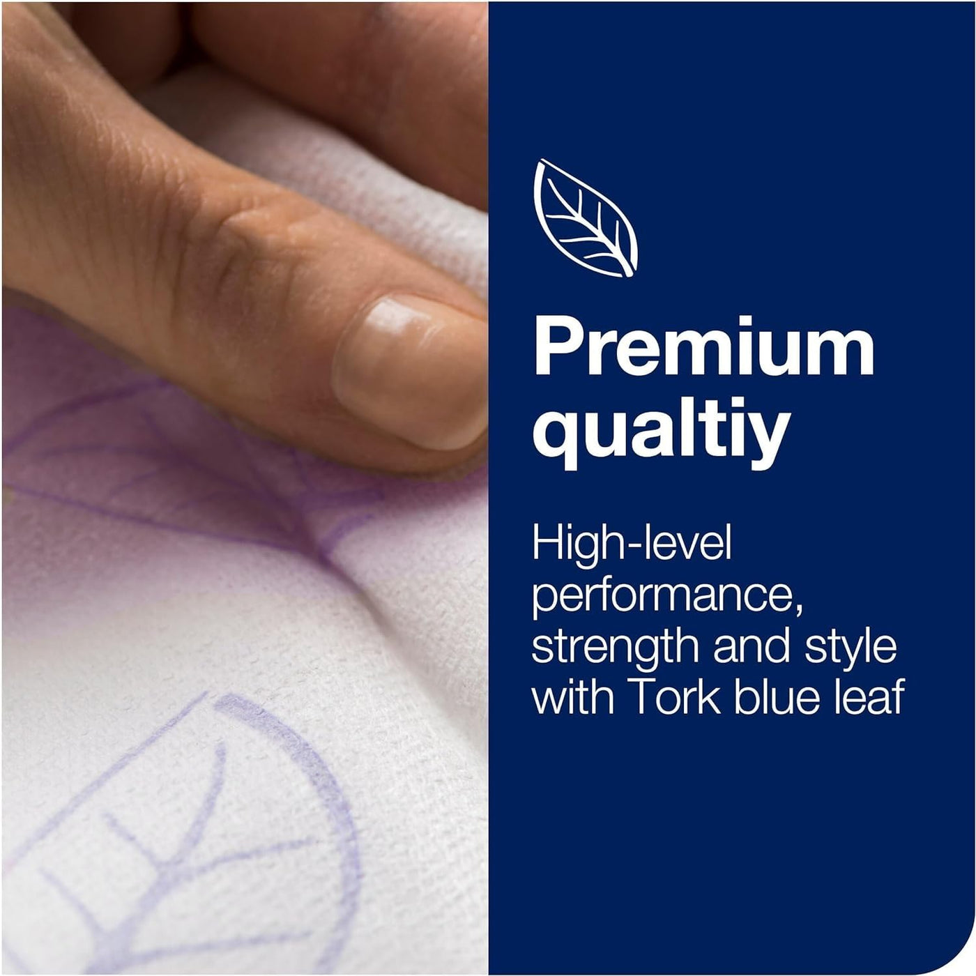 Tork PeakServe Continuous Hand Towel Dispenser Black H5, High Capacity, Elevation Range, 552528 + PeakServe Continuous Paper Hand Towels White H5, 1 ply, 12 x 270 paper hand towels, 105066