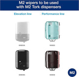 Tork Centerfeed Paper Wiper White M2, High Absorbency, 6 x 1000 Sheets, 120133