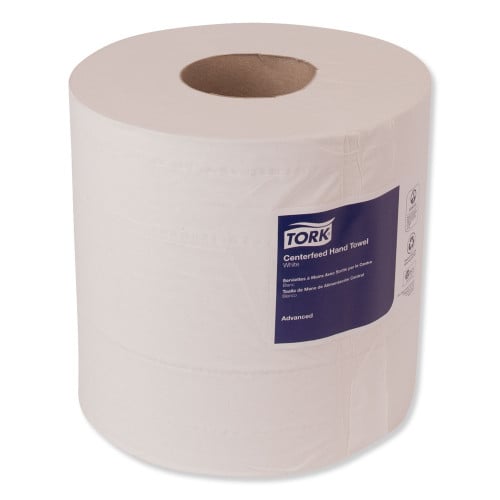 Tork® Center-Pull Paper Hand Towels, White, 2-Ply, 6 Rolls (121204)