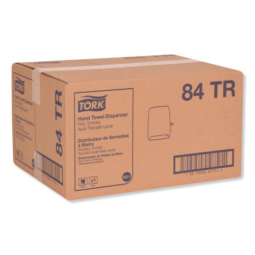 Tork® Mechanical Paper Towel Roll Dispenser, Smoke (84TR)