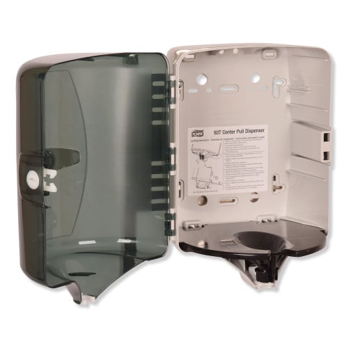 Tork® Centerfeed Paper Hand Towel Dispenser, Smoke (93T)