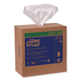 Tork® Heavy-Duty Cleaning Towel, White, 80 Towels, 5 Boxes (5301755)