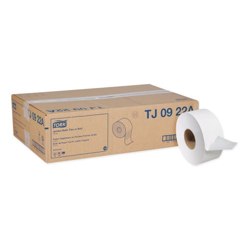 Tork® Jumbo Toilet Paper, 2-Ply, White, 1000-ft., 12 Rolls (TJ0922A)