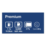 Tork® Soft Matic Handwound Roll Paper Towels, 1-Ply, White, 6 Rolls (290094)