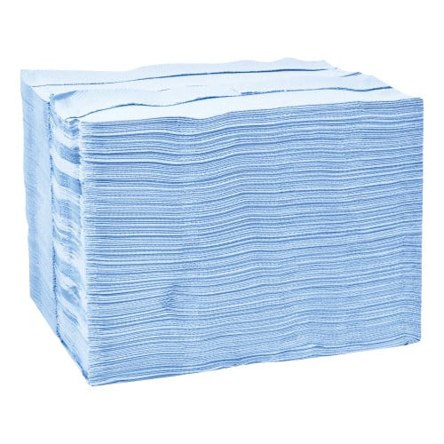 Tork® Industrial Paper Wiper, 1-Ply, Blue, 180 Wipes (13247501)