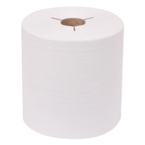Tork® Hardwound Roll Paper Towels, 1-Ply, White, 630-ft., 6 Rolls (8031600)