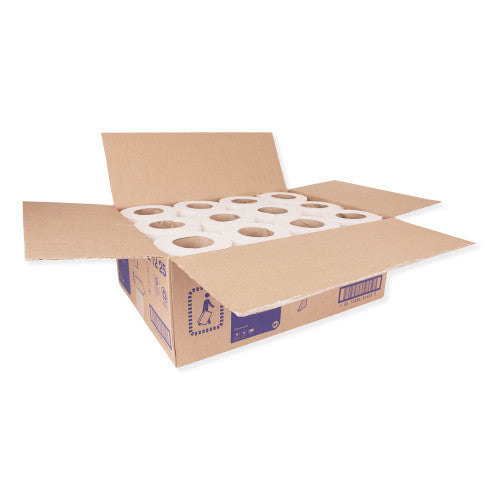 Tork® Advanced Soft Mini Center-Pull Hand Towels, White, 12 Rolls (121225)