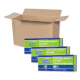 Swiffer Sweeper Mop, 10 x 4.8 White Cloth Head, 46" Green/Silver Aluminum/Plastic Handle, 3/Carton (09060CT)