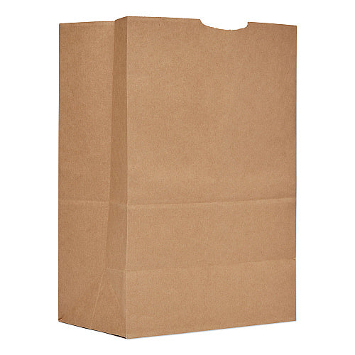 General Grocery Paper Bags, #1/6 BBL Size, 12" x 7" x 17", Natural, 500/Bundle