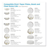 Dixie Pathways Heavyweight Paper Bowls, 20 oz, Green/Burgundy, 500/Carton (SX20PATH)