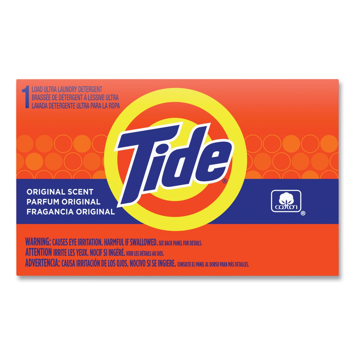 Tide® Vending-Design Laundry Detergent, Powder, 1.5 oz., 156 Packs (49340)