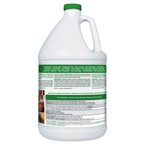 simple green Industrial Cleaner and Degreaser, Concentrated, 1 gal Bottle, 6/Carton (13005CT)