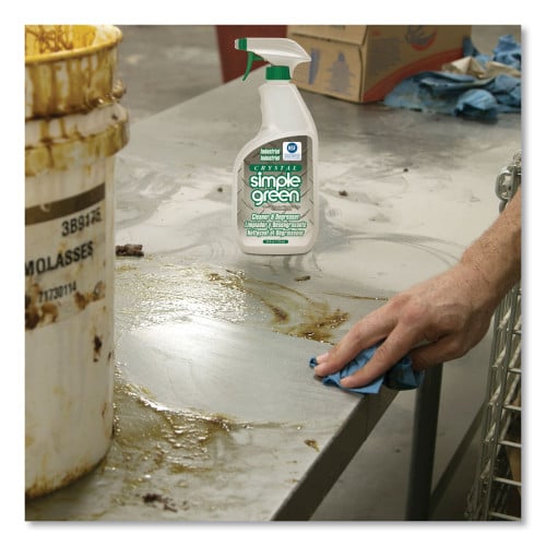 simple green Crystal Industrial Cleaner/Degreaser, 24 oz Spray Bottle, 12/Carton (19024)
