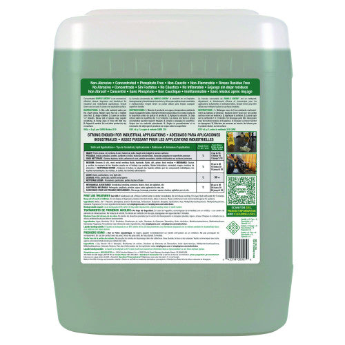simple green Industrial Cleaner and Degreaser, Concentrated, 5 gal, Pail (13006)